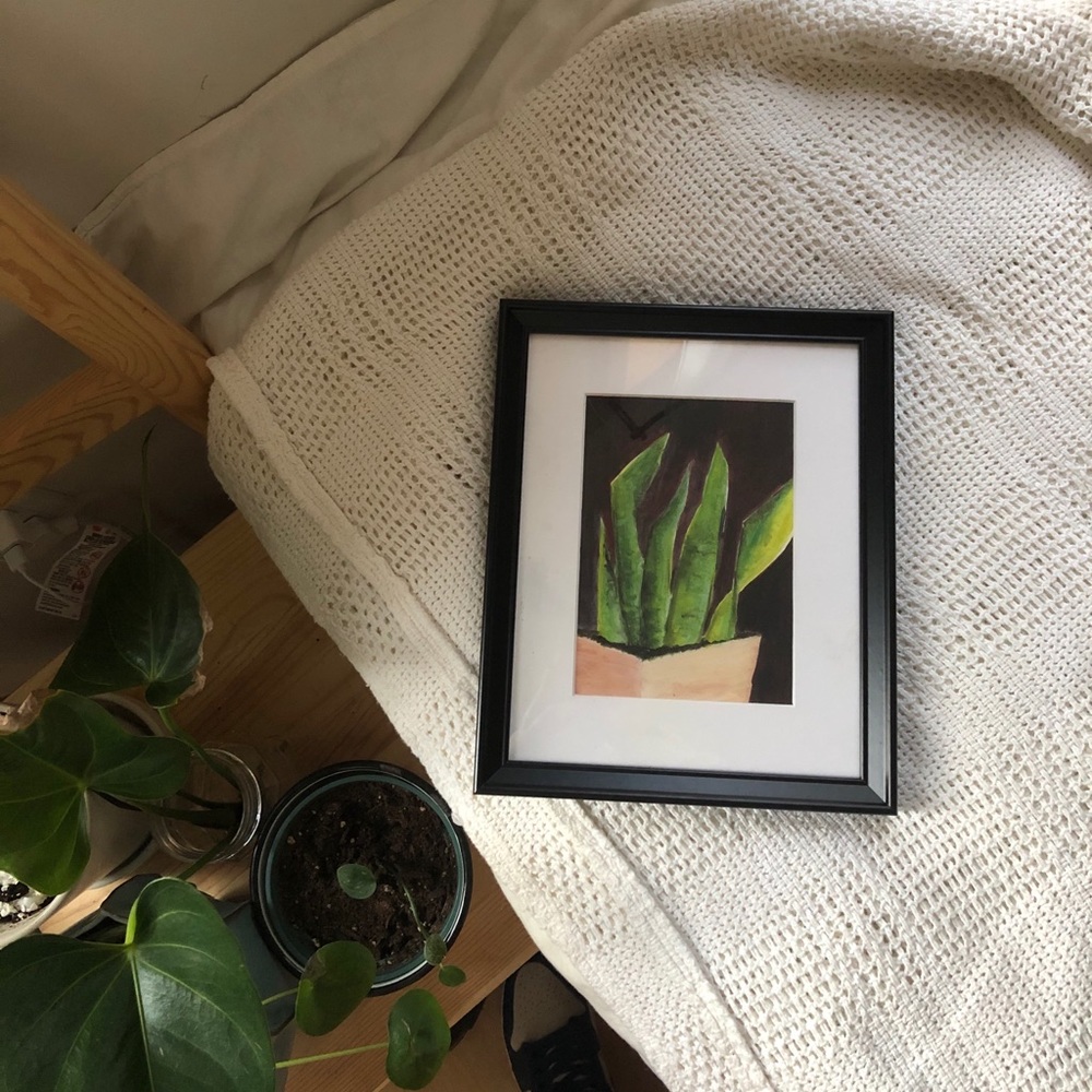 original art - oil on paper